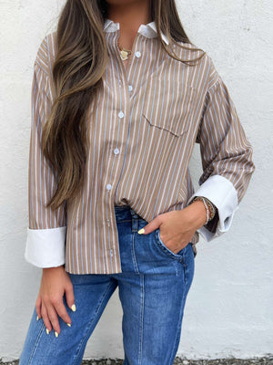 sierra button up top