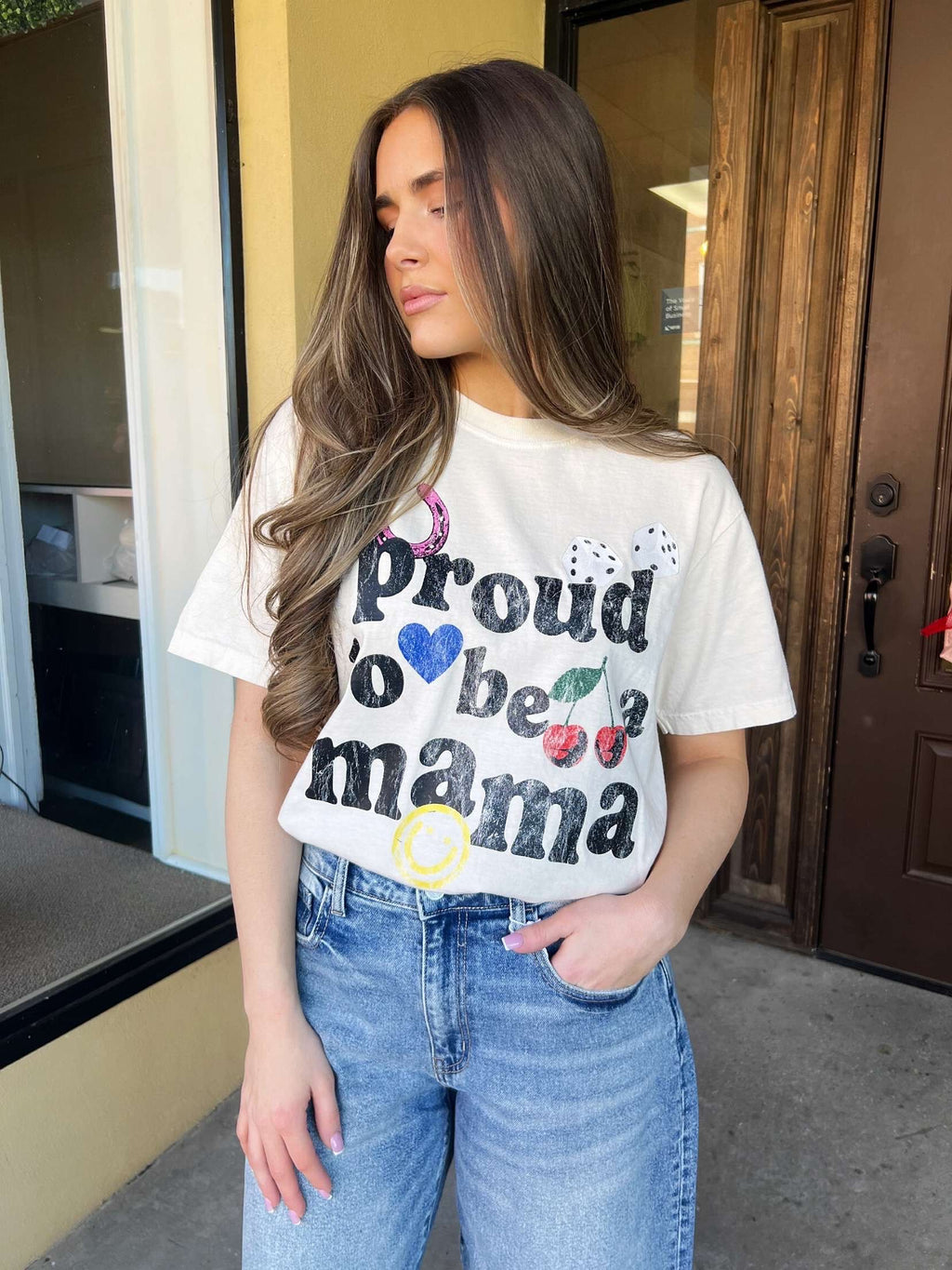 proud to be a mama tee