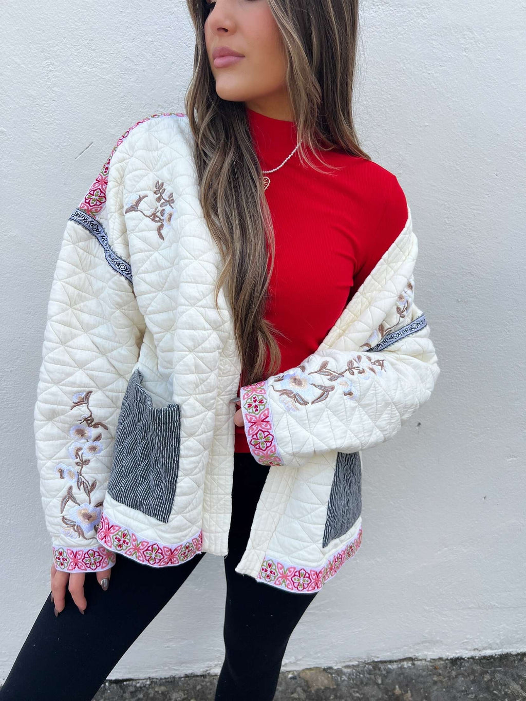 penny quilted jacket