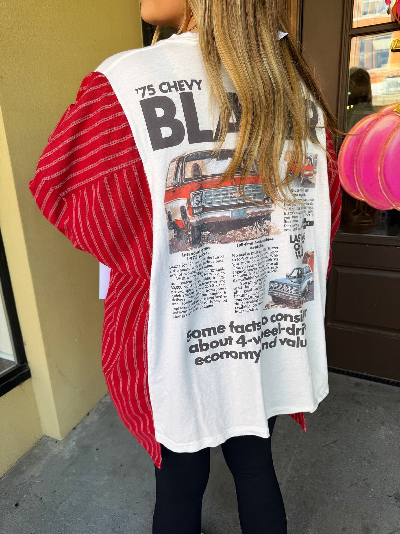 red chevy blazer one of a kind top