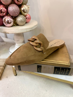 charlie paige mule - tan