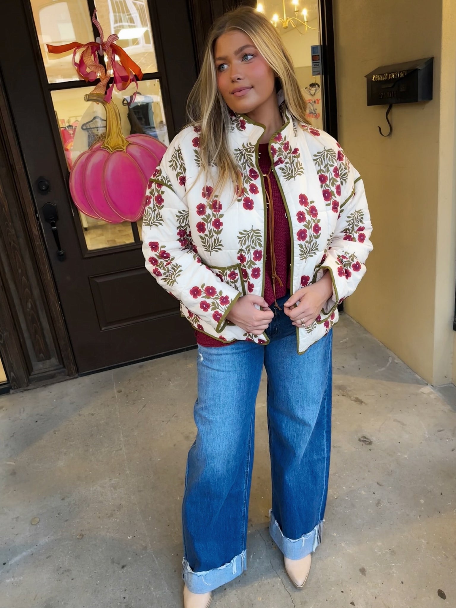 madeline quilted jacket