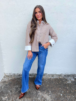 sierra button up top