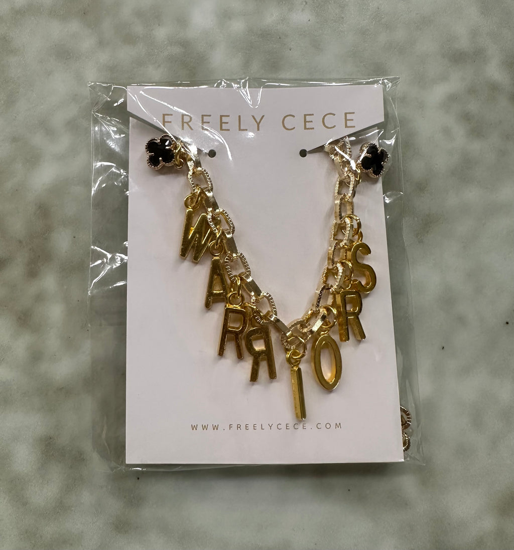 freely cece warrior charm necklace