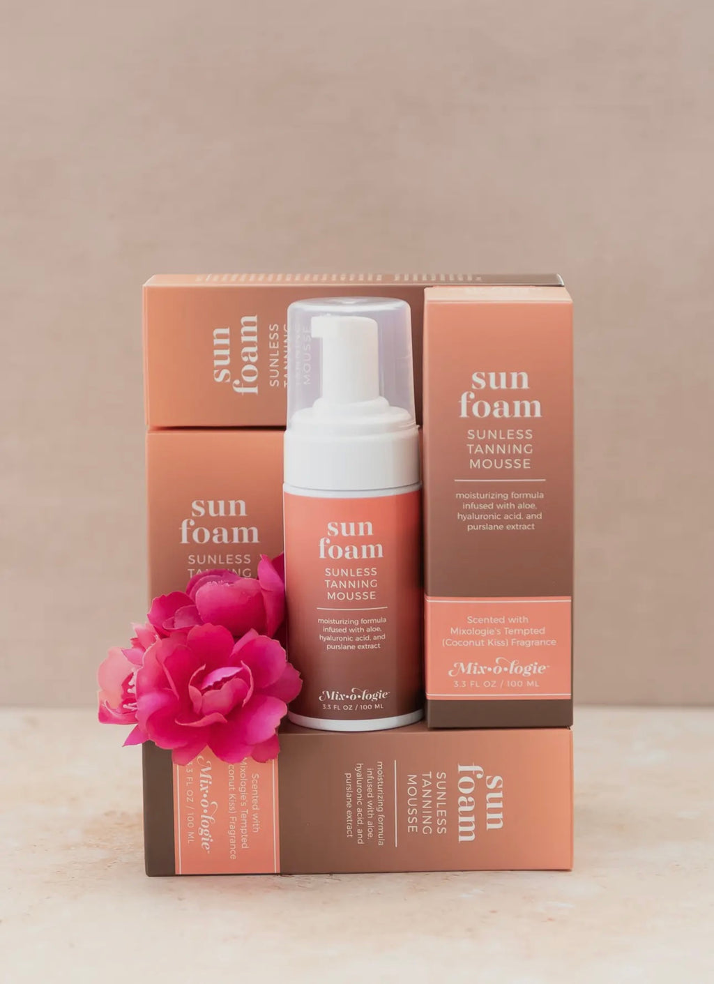 mixologie 100ml sunfoam tanning mousse