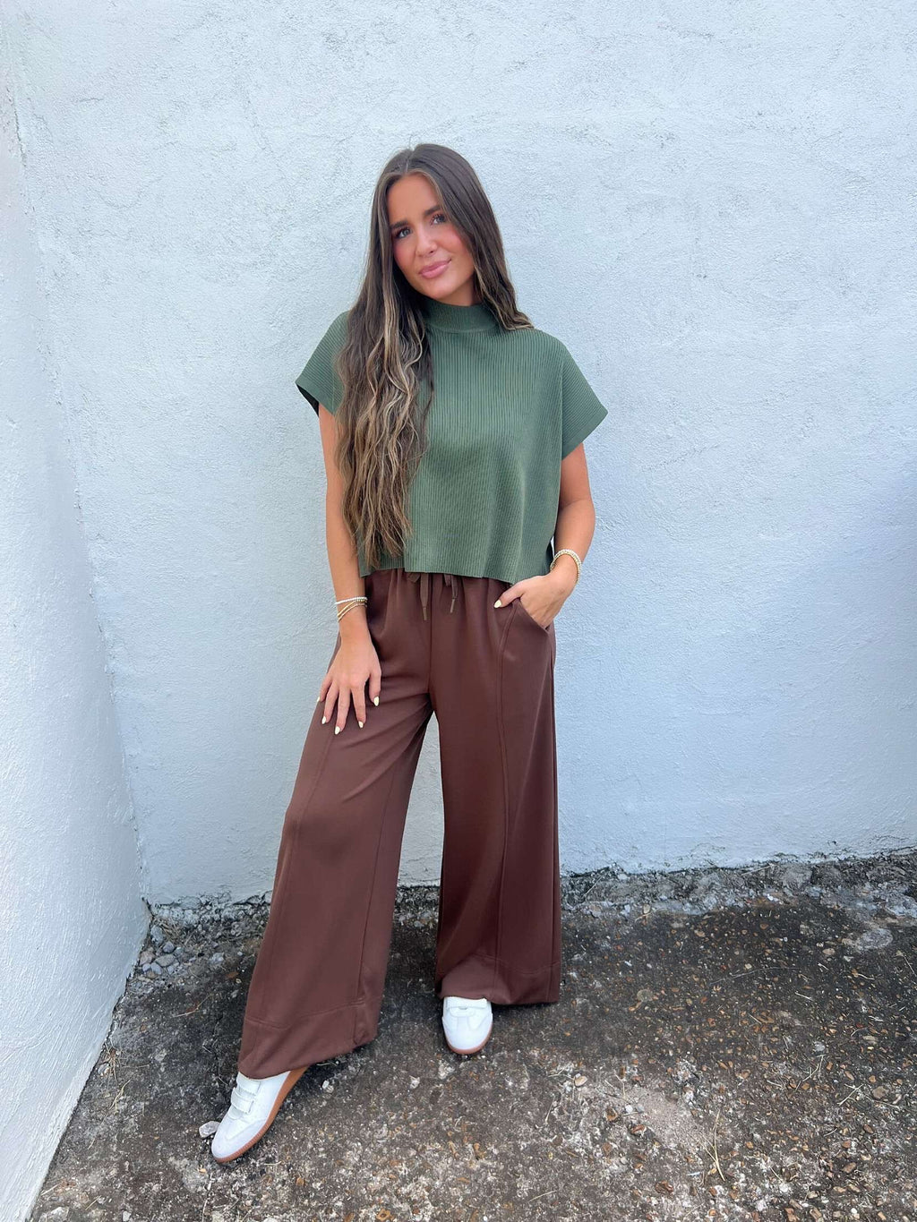 kimmy sweater - olive