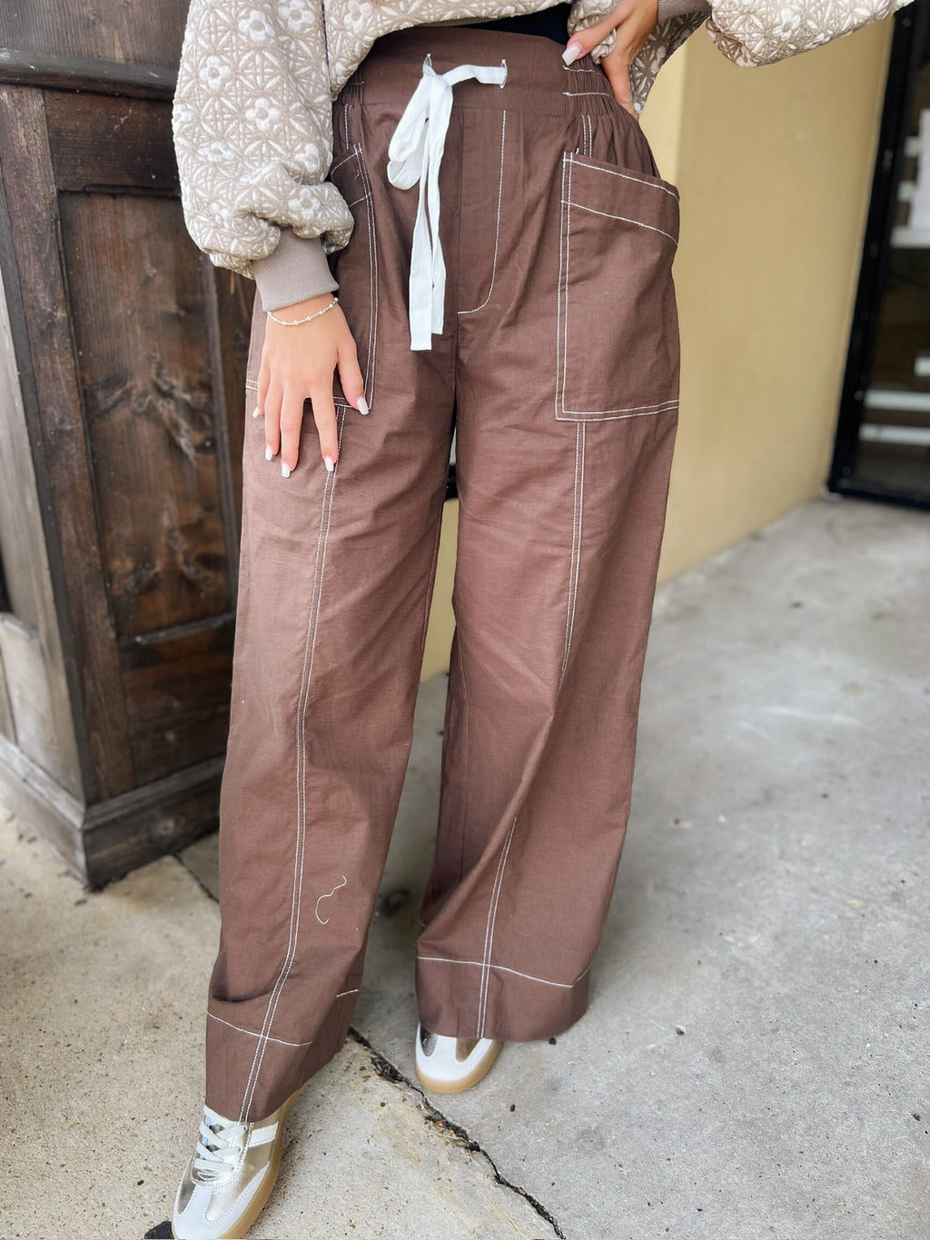 macon wide leg pant