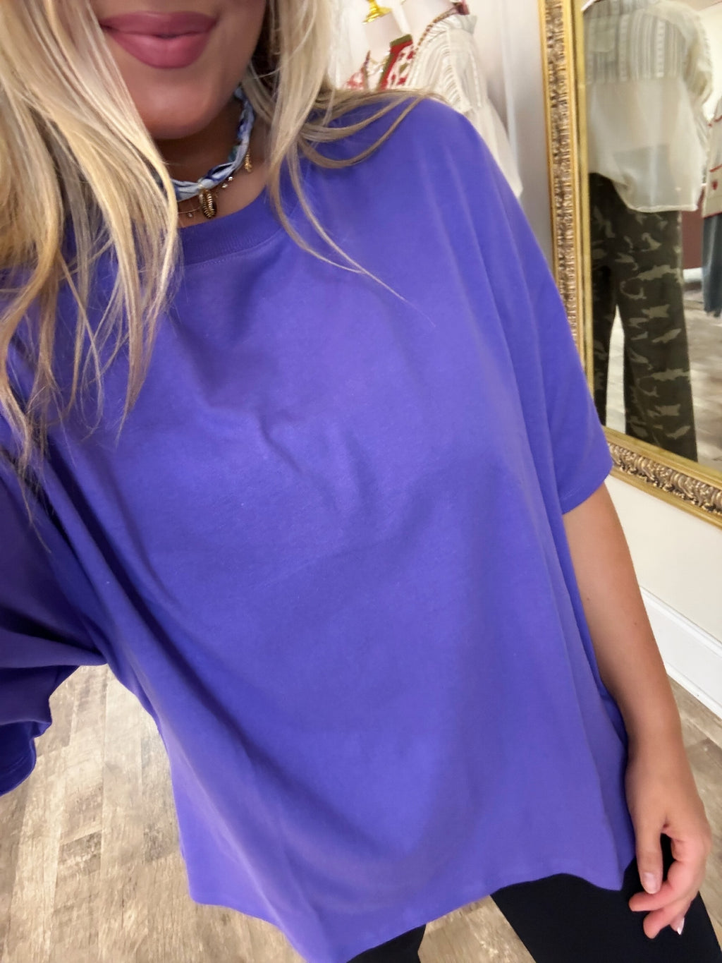 iris oversized tee