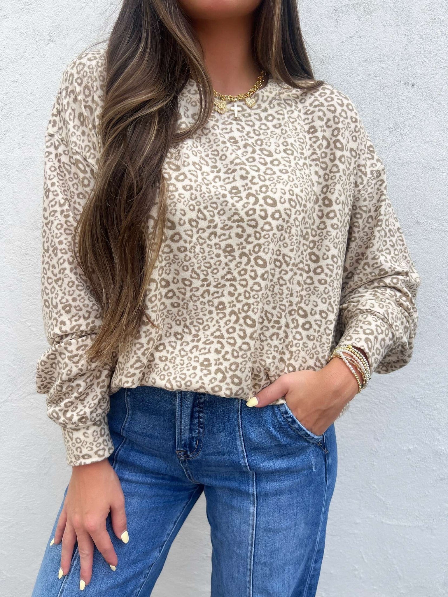 lola sweater  - natural