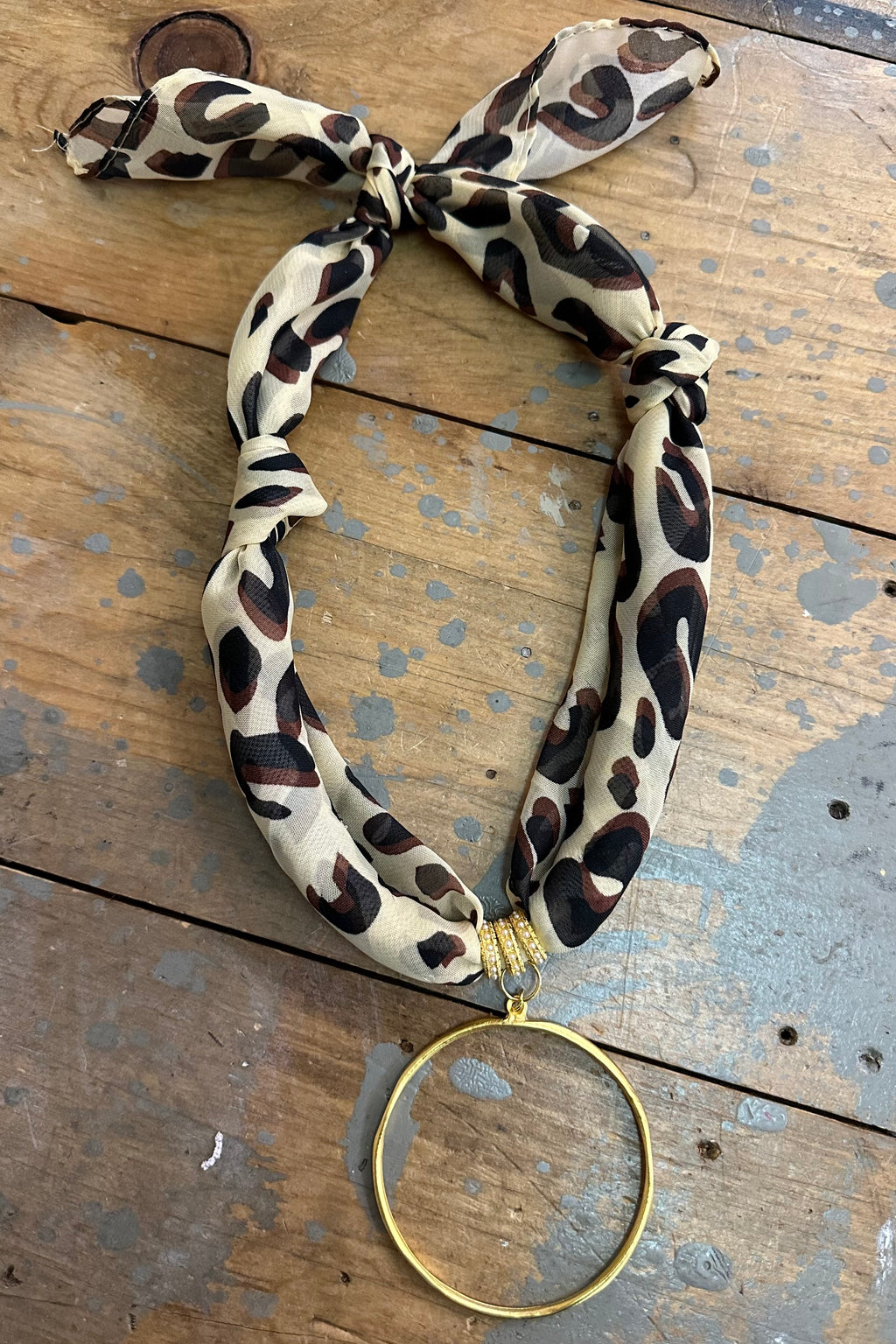 scarf necklace #280