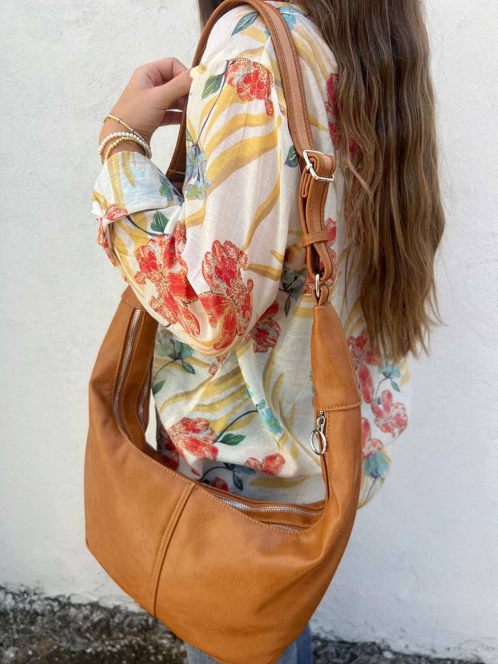 valeria crossbody - tan