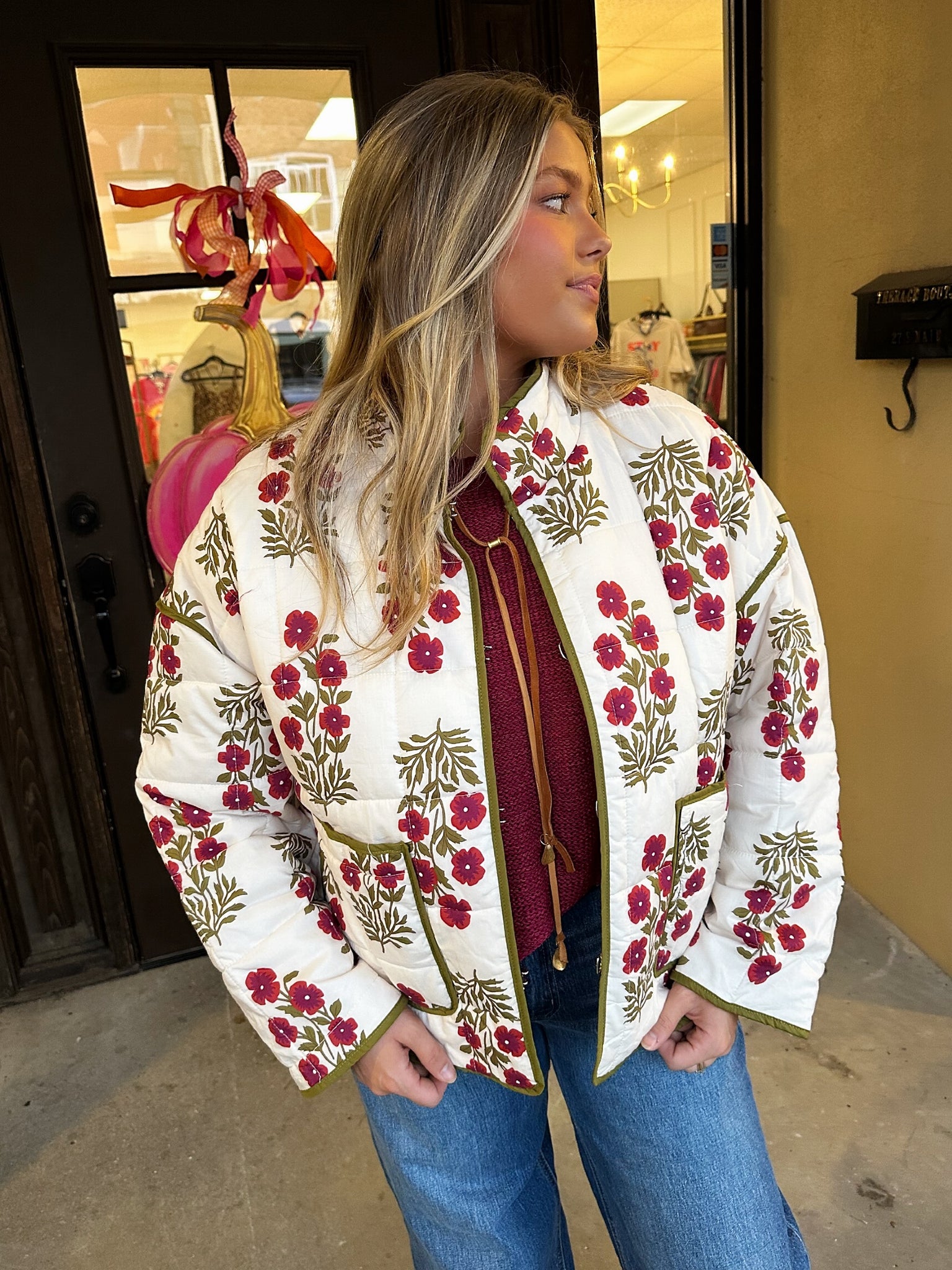 madeline quilted jacket