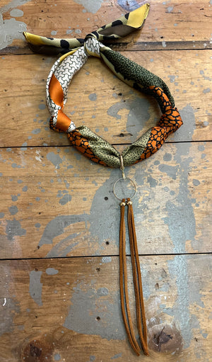 scarf necklace #281