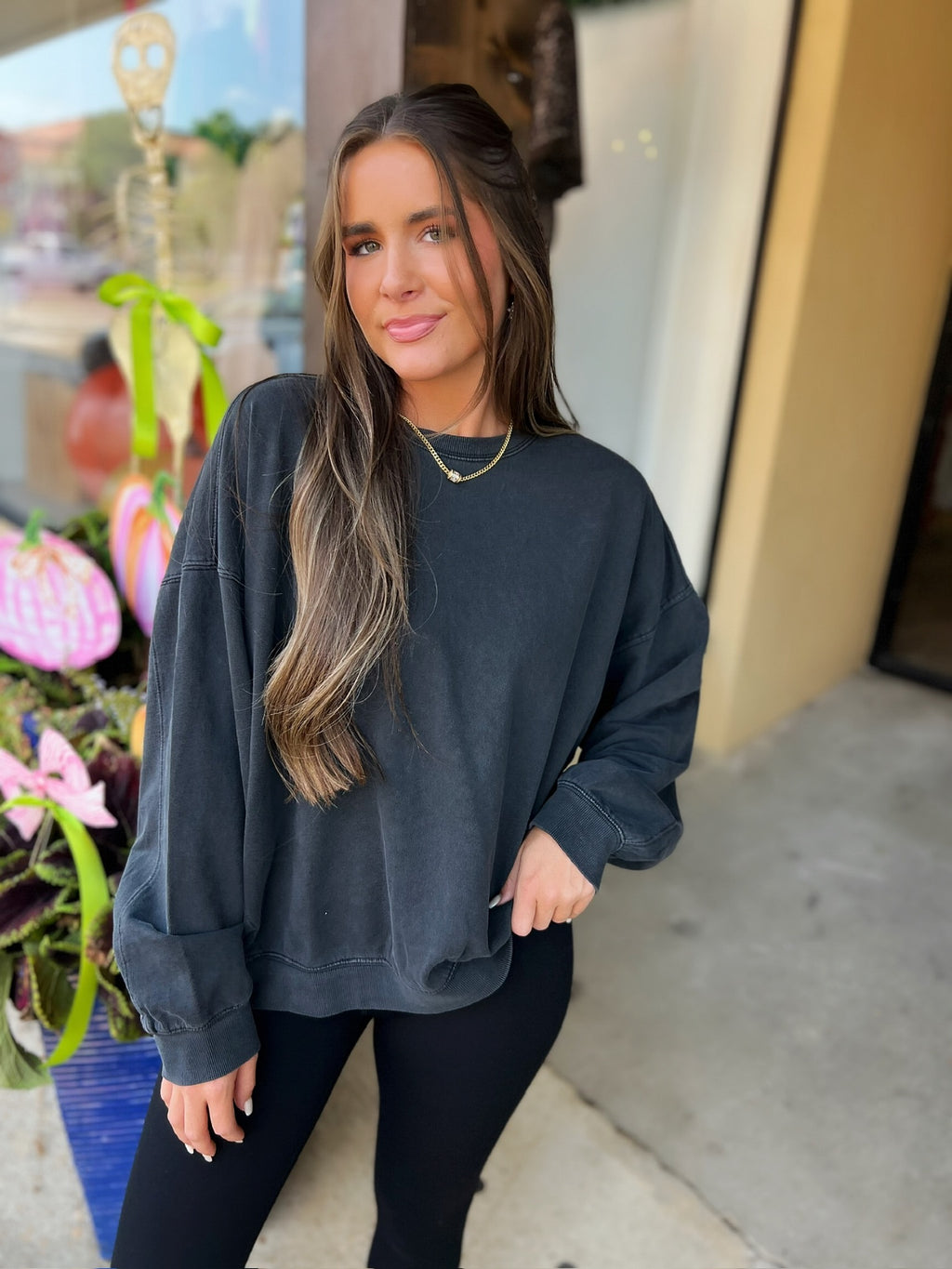 simply the best sweatshirt in ash black