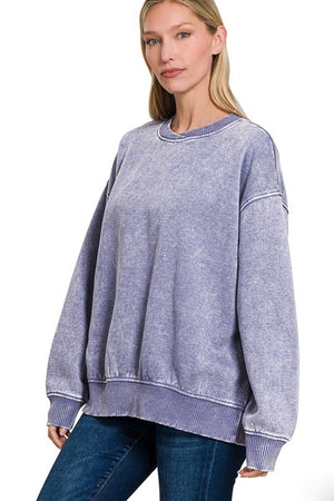 parker pullover - blue