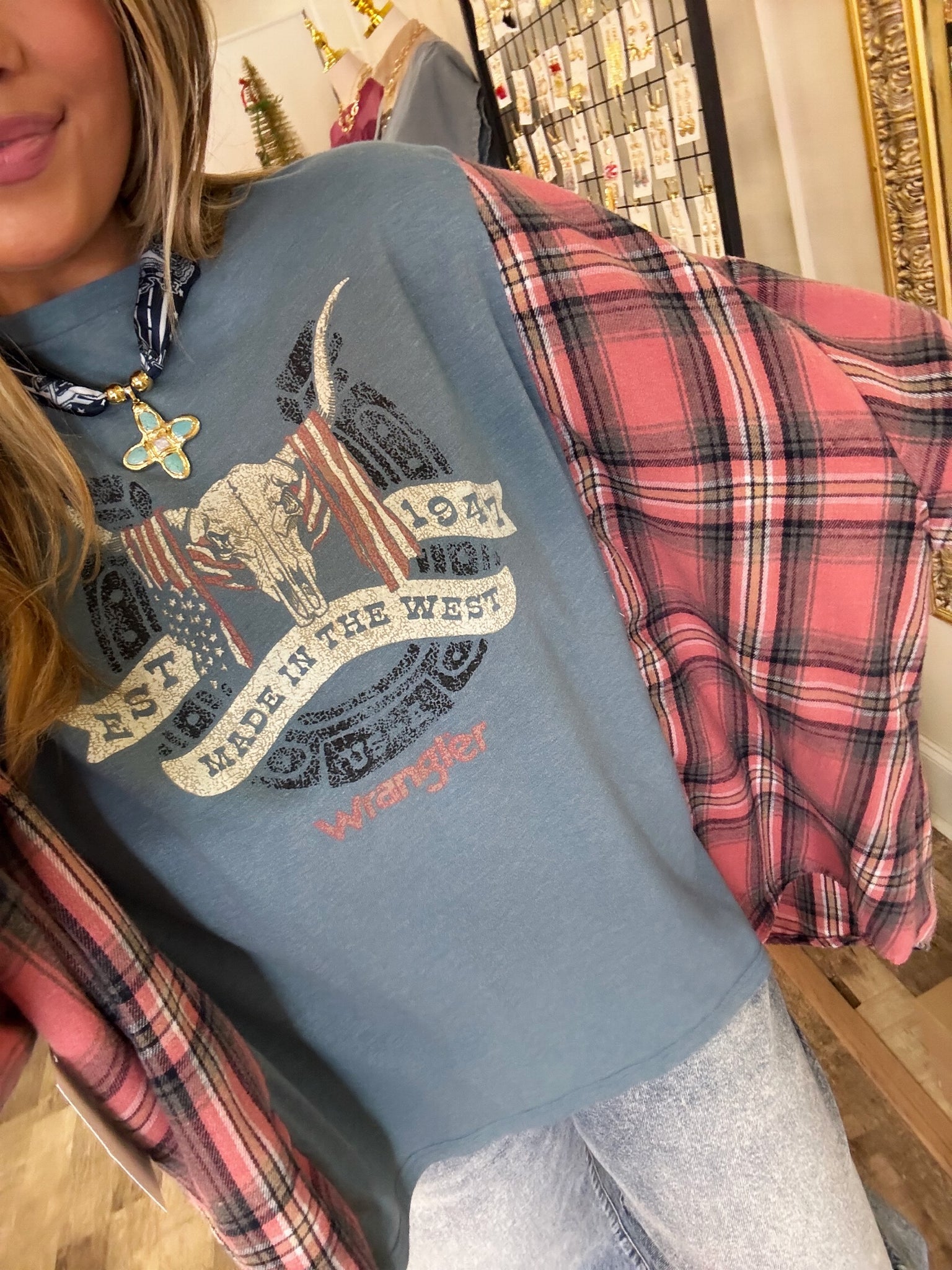 wrangler one of a kind top