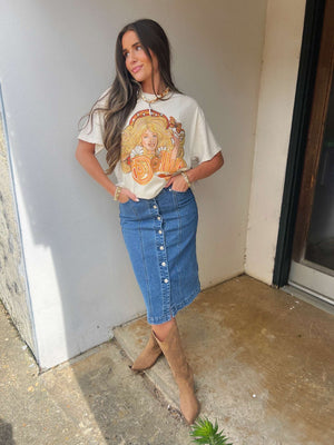 kelsea denim dress