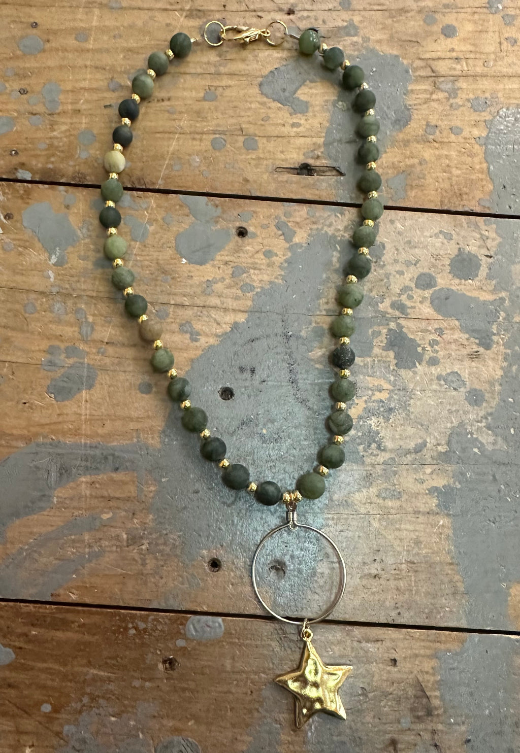 starlight beaded necklace