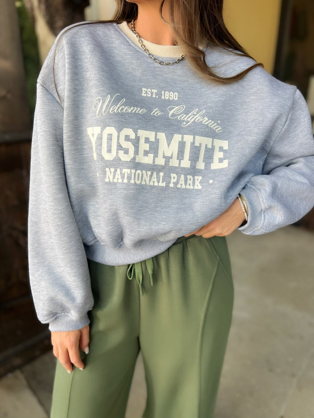 yosemite national park sweatshirt