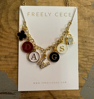 freely cece MS state charm necklace