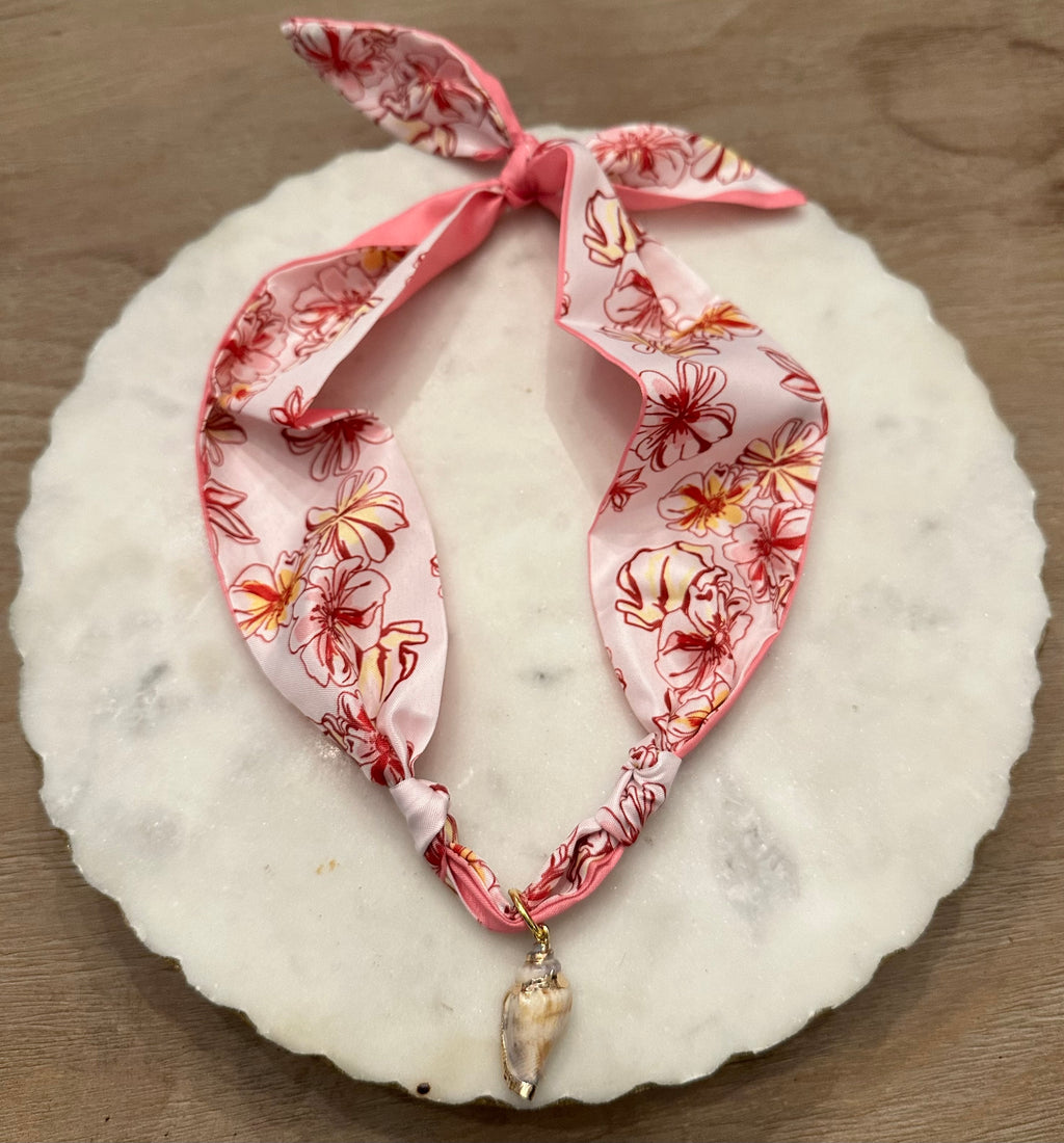 TR scarf necklace #66