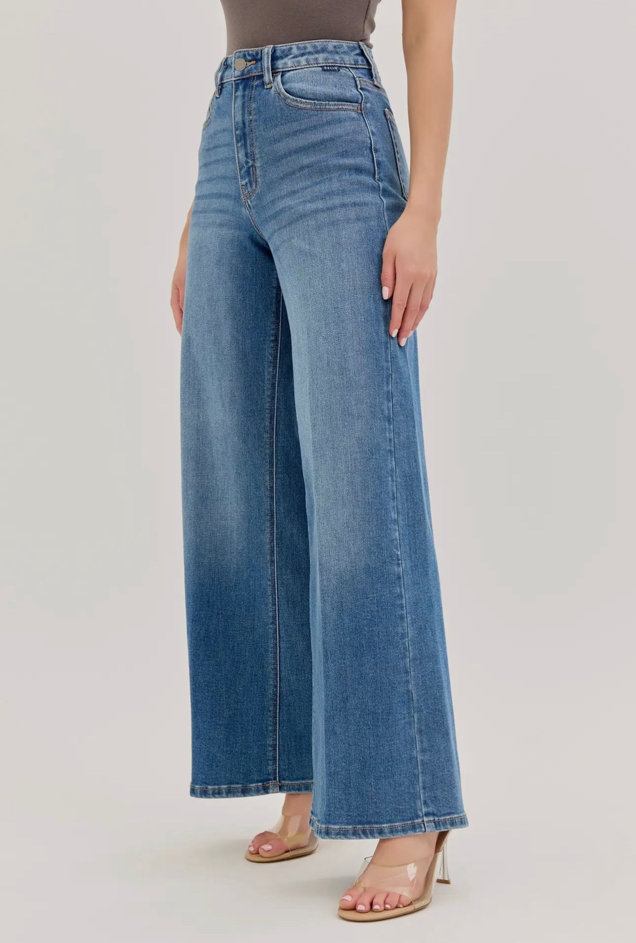 cello shiloh wide leg jean