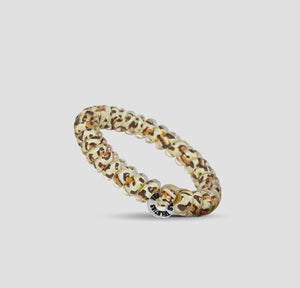 teleties spiral hair coils - small (leopard)