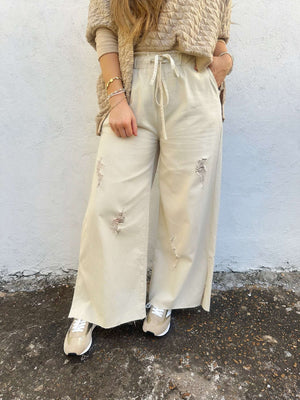 trendy city pant - natural