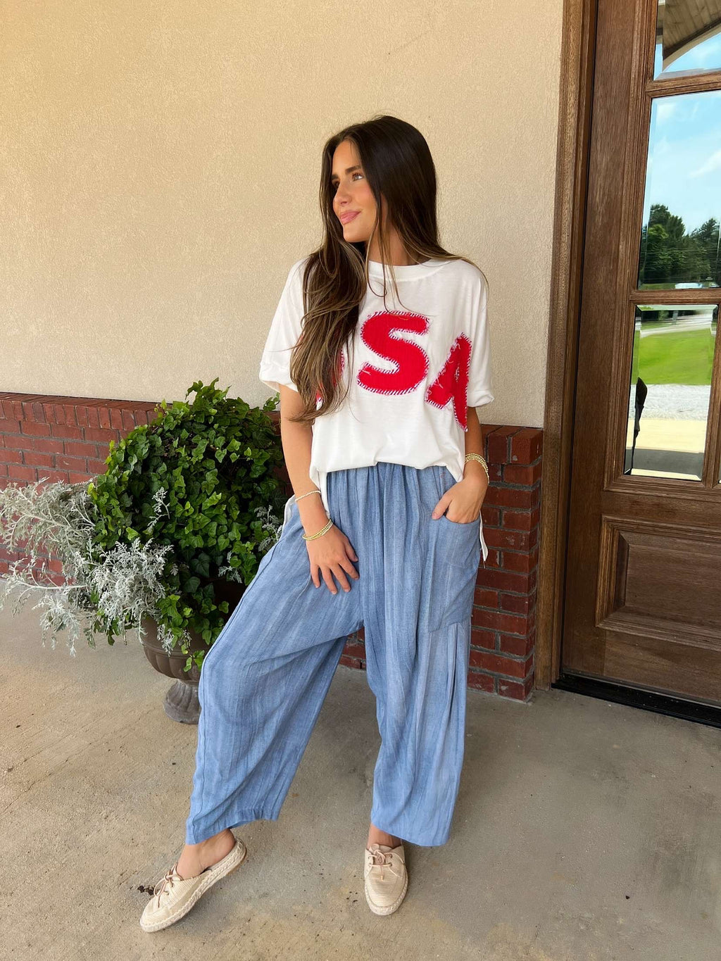laura pant - denim