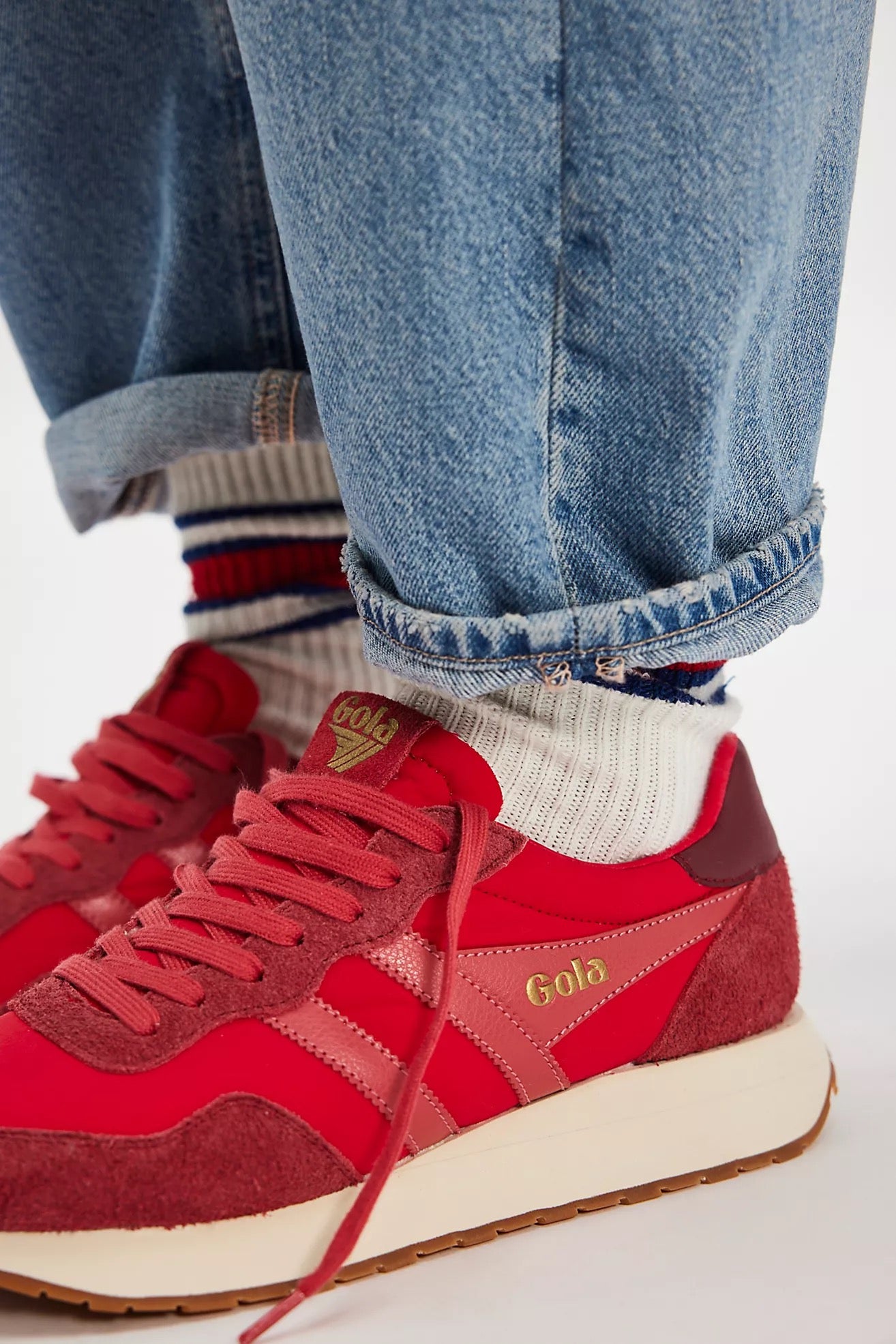 Gola arizona in red/deep red/coral