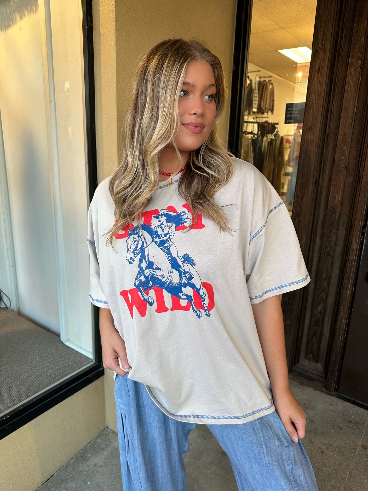 stay wild graphic tee