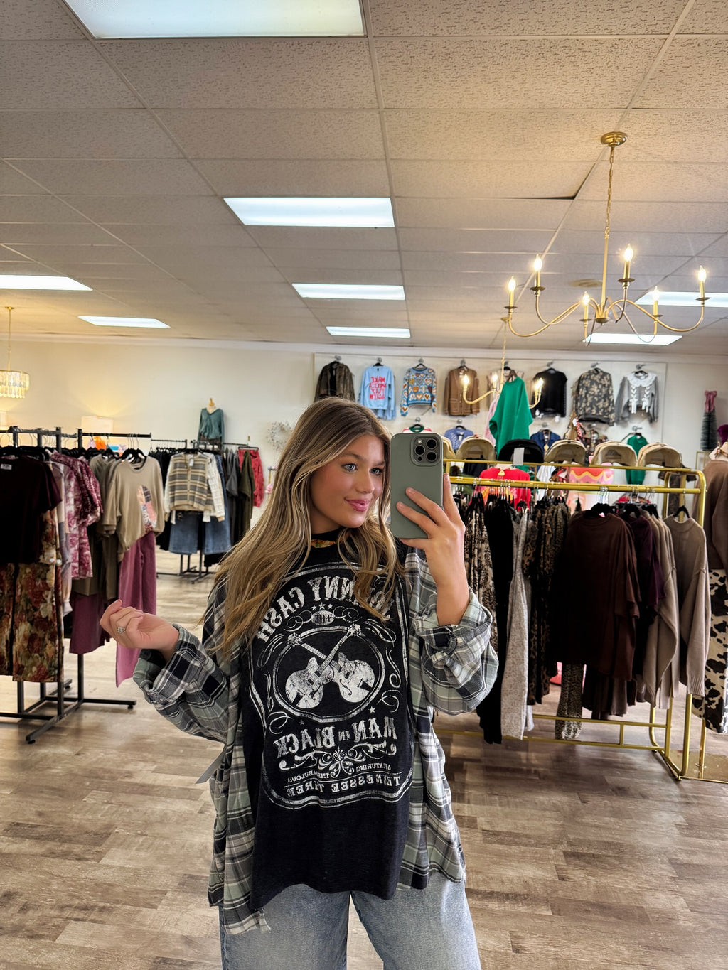 johnny cash one of a kind top