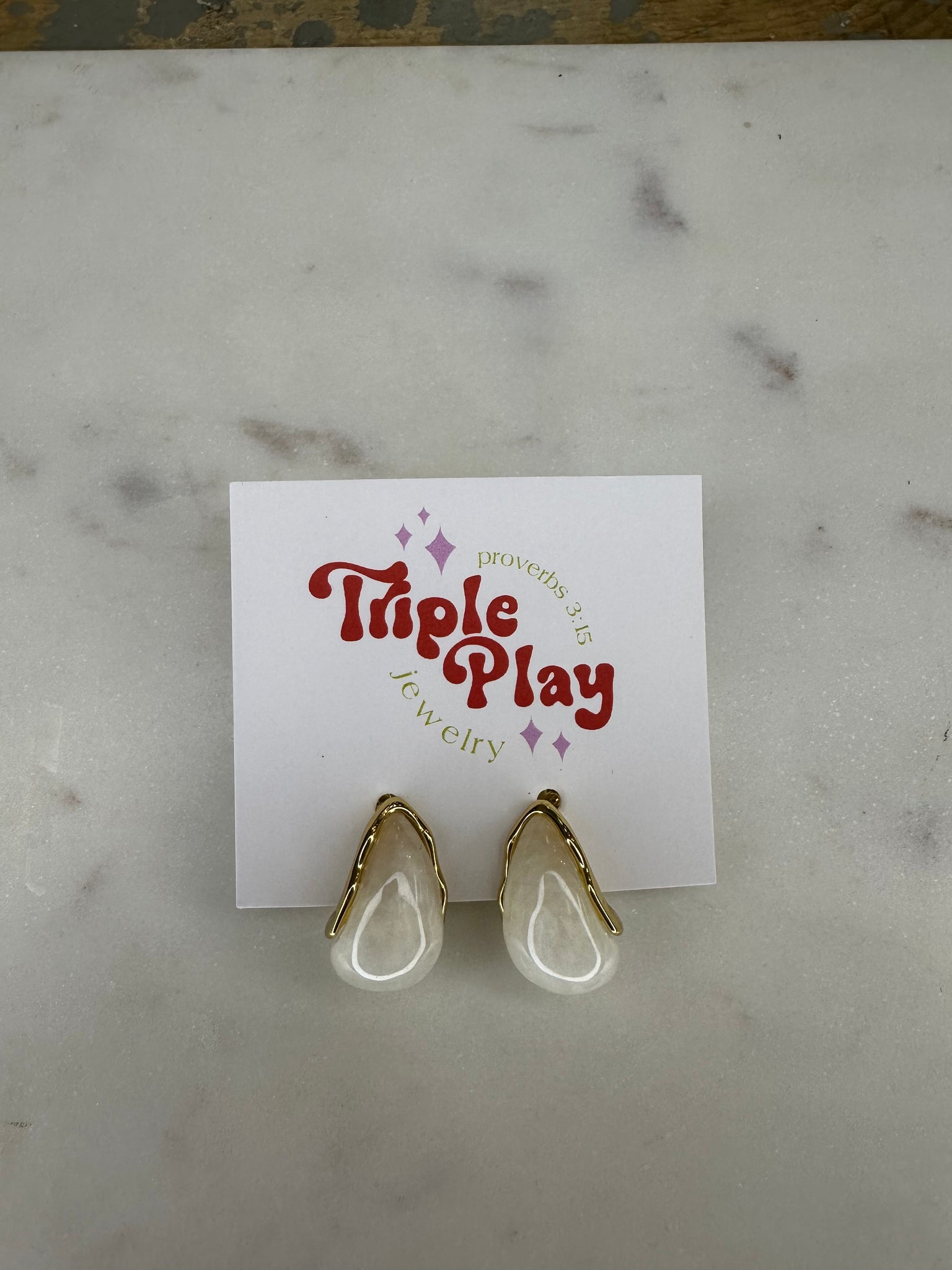 triple play dana earring