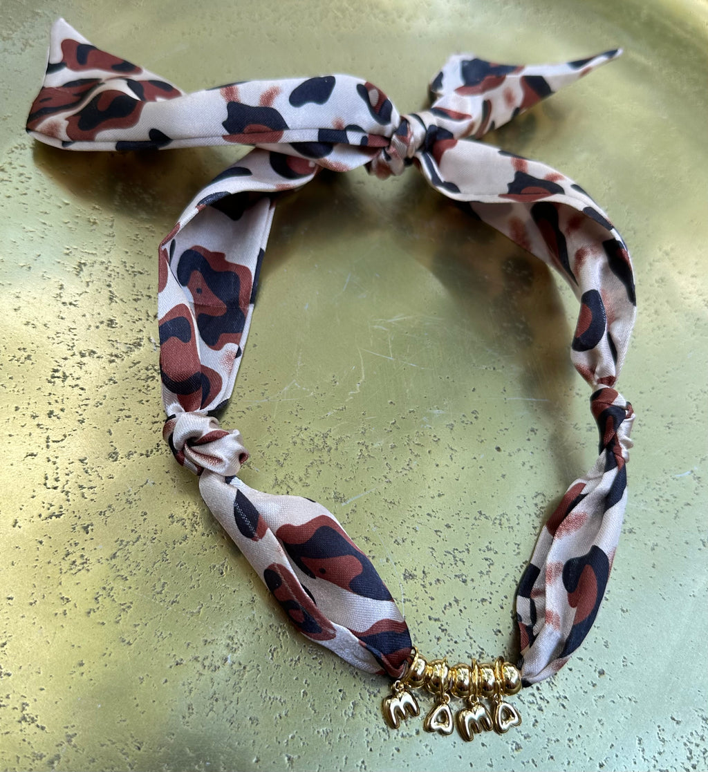mama scarf necklace #1