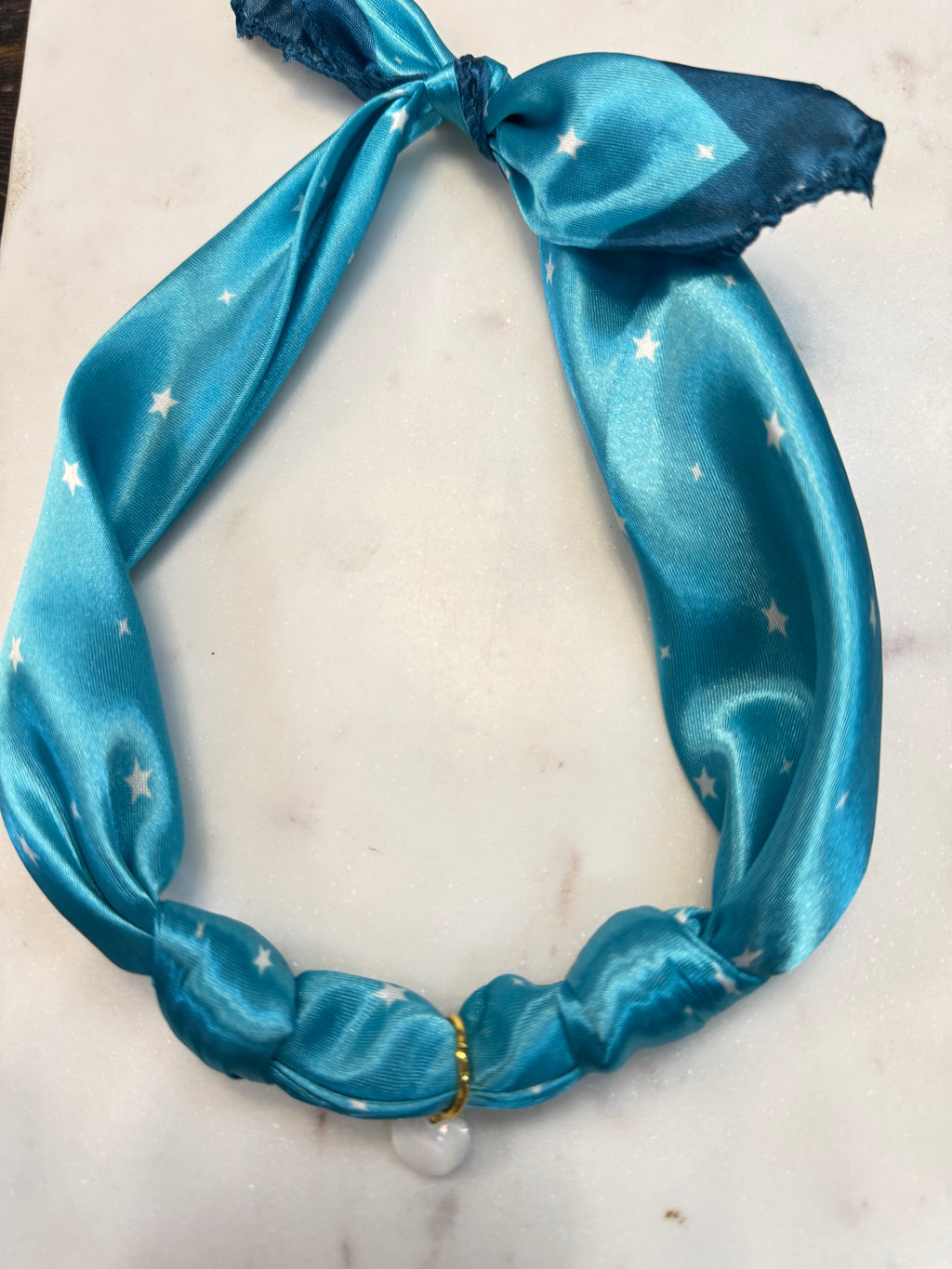 TR scarf necklace #59