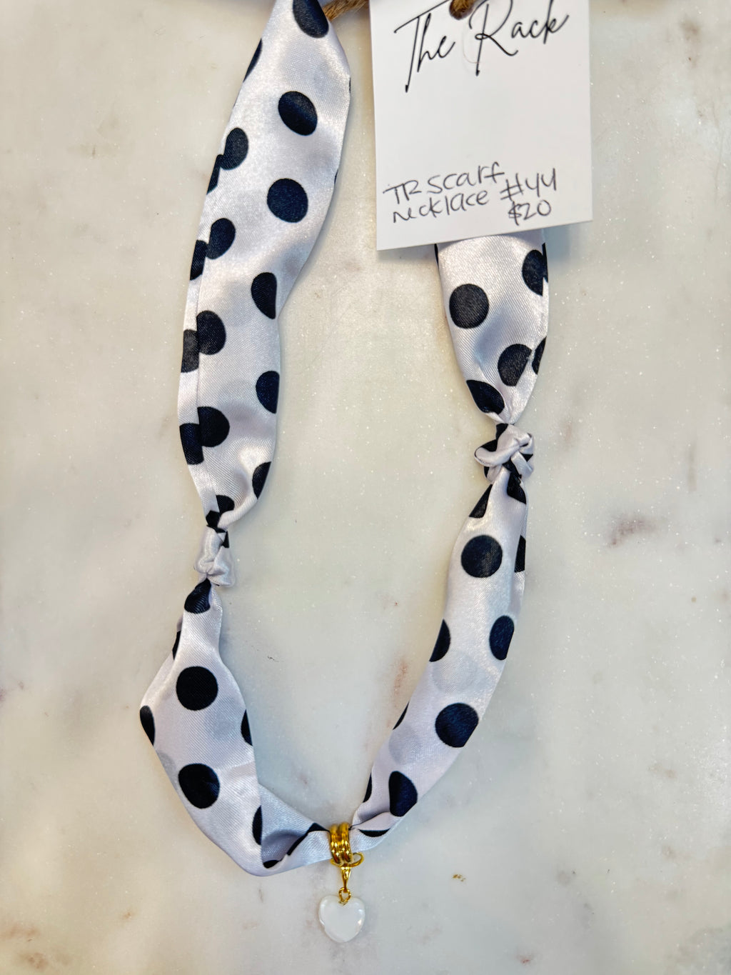 TR scarf necklace #42