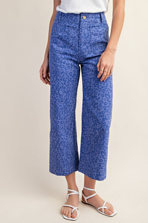 wild side pant in blue