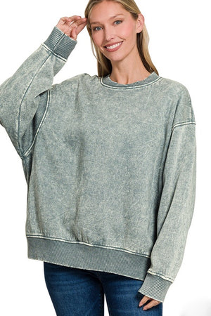 parker pullover - gray