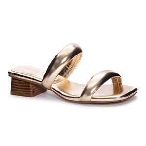 chinese laundry alistair casual sandal - gold