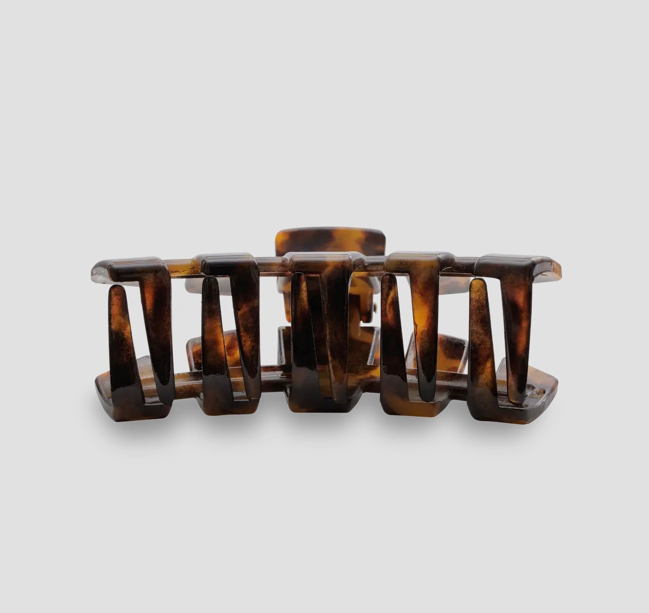 teleties classic hair clip - medium (tortoise)