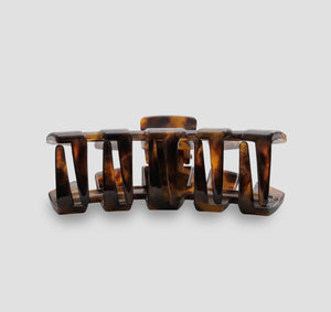 teleties classic hair clip - medium (tortoise)