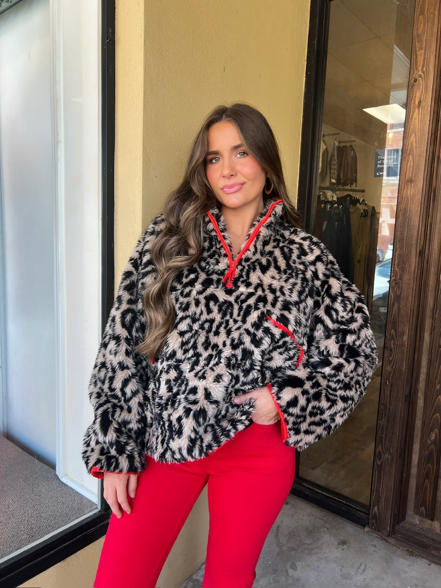 sully sherpa quarter zip