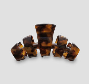 teleties classic hair clip - medium (tortoise)