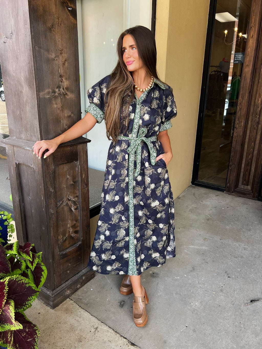 fall for you midi dress