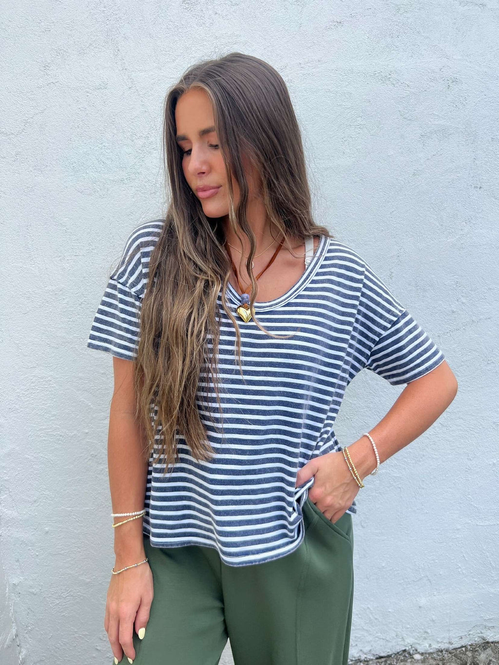 teri top - navy