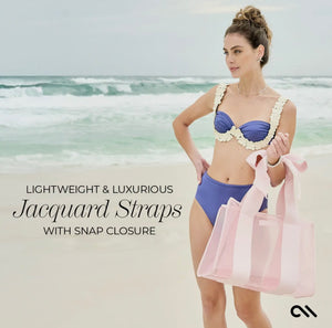 PRE-ORDER*** special edition case mate bow beach tote with phone pouch (est. may 21-26)