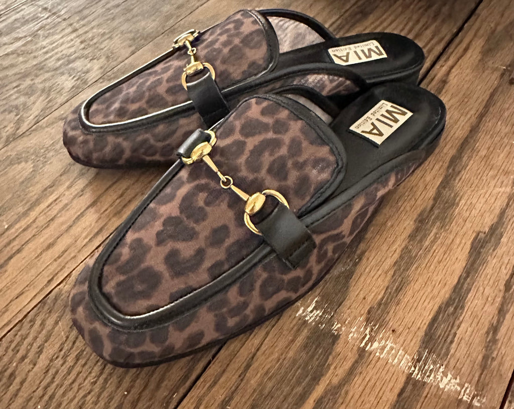 mia shoes bouquet loafer mule