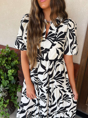 black and white moment maxi