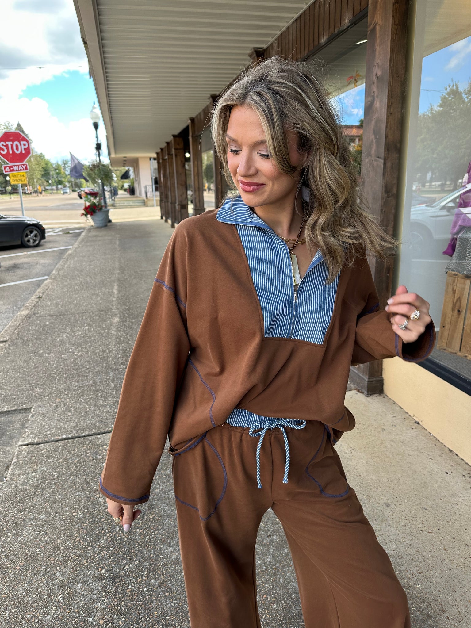 parker quarter zip pull over