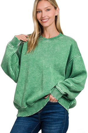 parker pullover - green